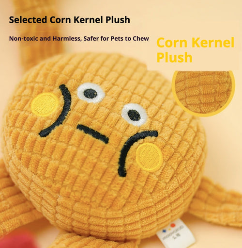 Adorable Squeaky Catnip Toys For Your Cat Or Dog, Perfect For Solo Play, Tough Enough To Chew, Great For Teeth Grinding And Keeping Teeth Clean.