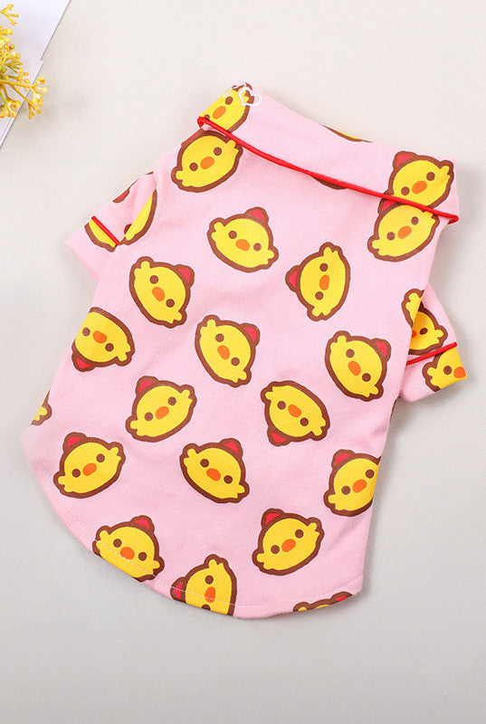 Spring And Summer Dog Clothes Cotton Home Clothes