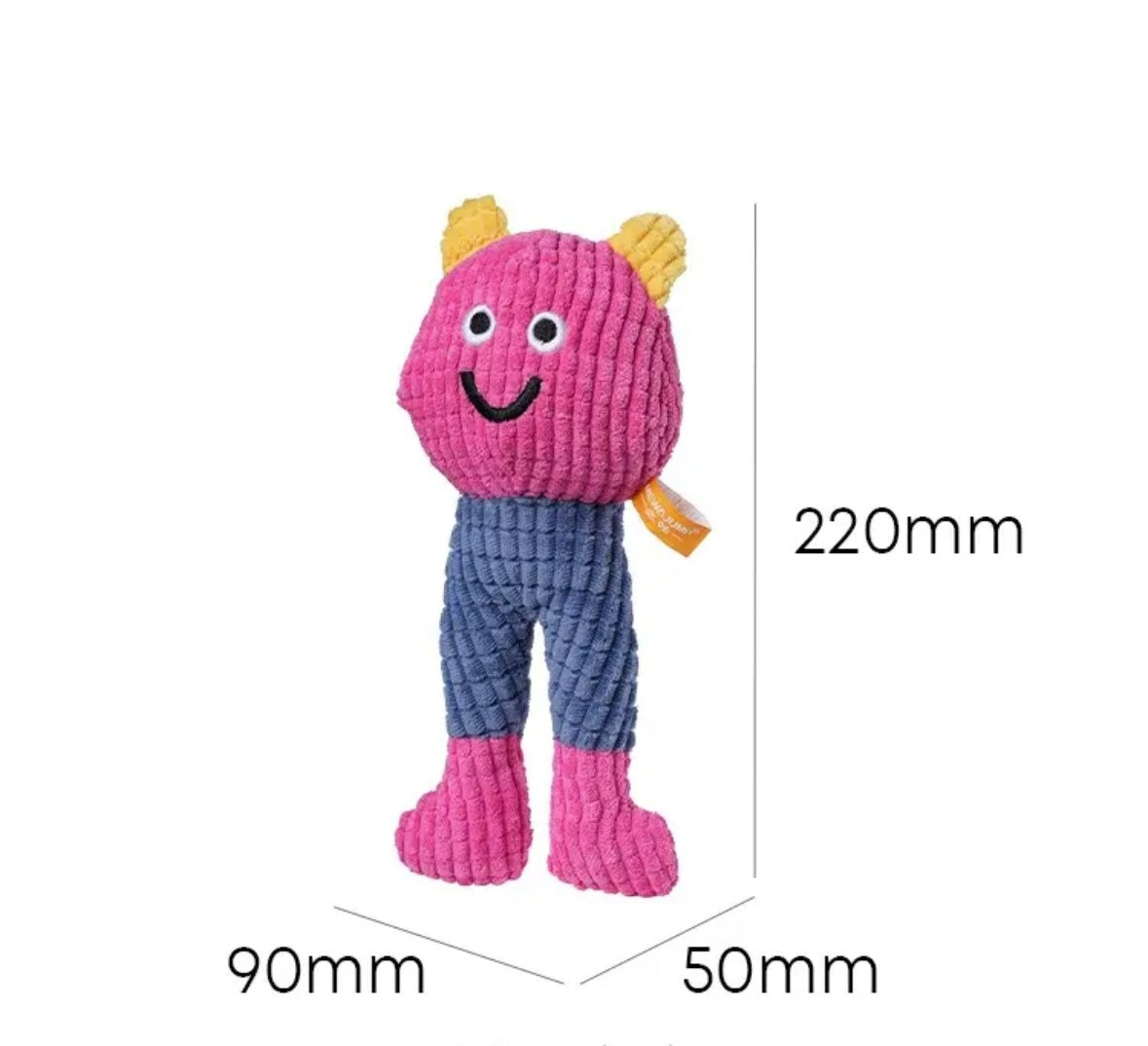 Adorable Squeaky Catnip Toys For Your Cat Or Dog, Perfect For Solo Play, Tough Enough To Chew, Great For Teeth Grinding And Keeping Teeth Clean.