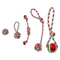 Set Of 5Pcs Dog Rope Chew Toys Dog Interactive Toys Set For Puppy Small Medium Aggressive Chewers Dogs Training Teething Playing