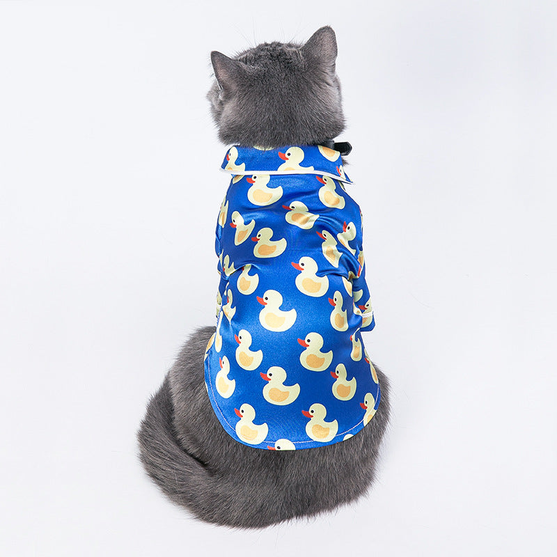 Dog and Cat Ducky Pajamas